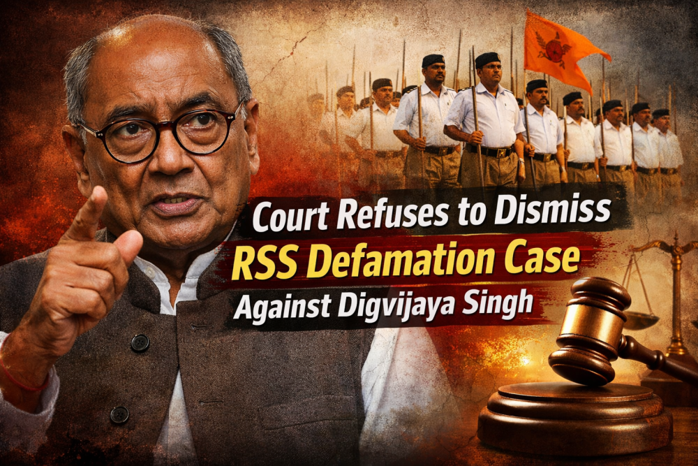 दिग्विजय सिंह को अदालत से राहत नहीं, RSS मानहानि केस खारिज करने की याचिका खारिज