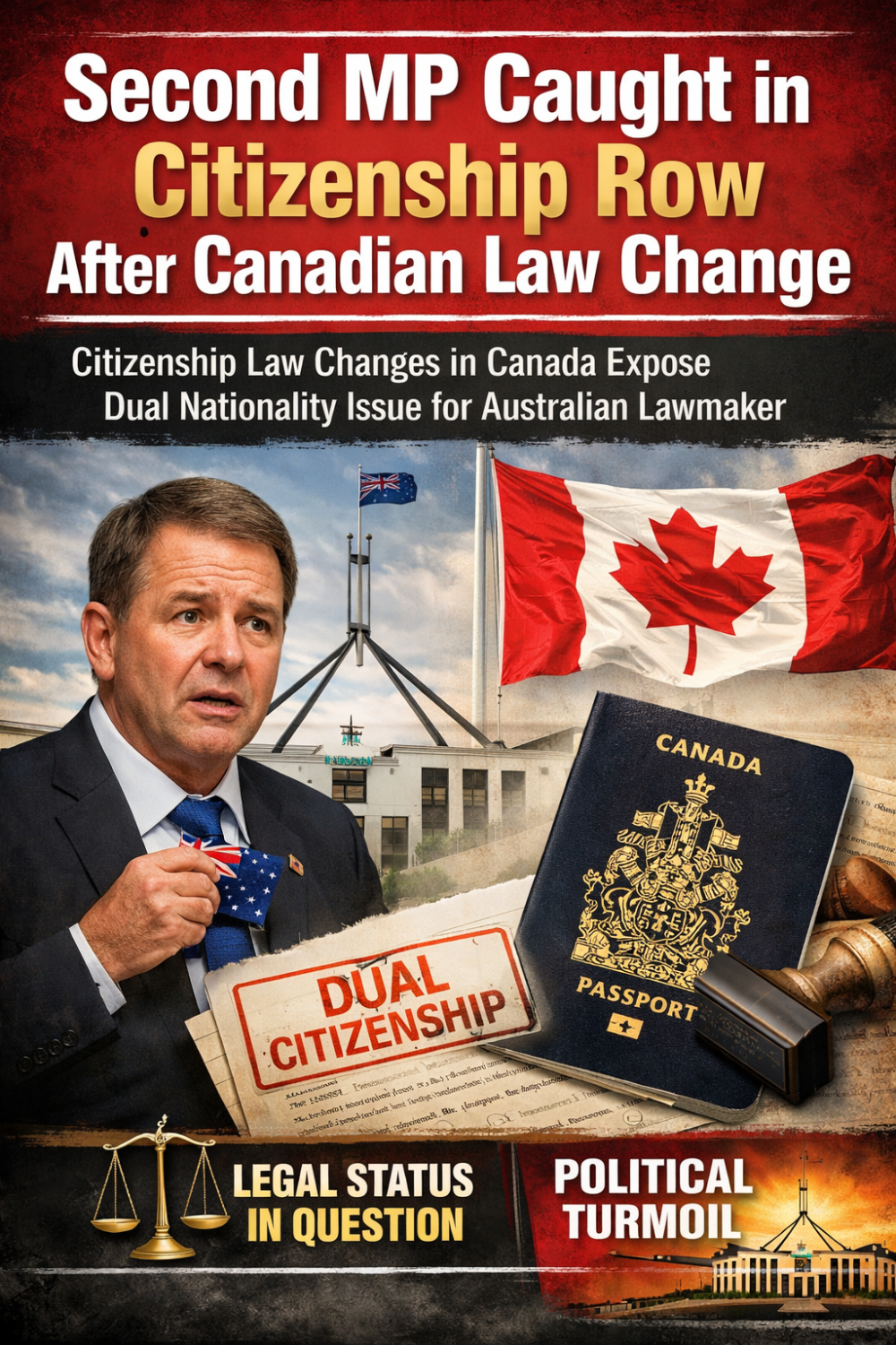 कानून में बदलाव से उजागर हुआ दोहरी नागरिकता का मामला