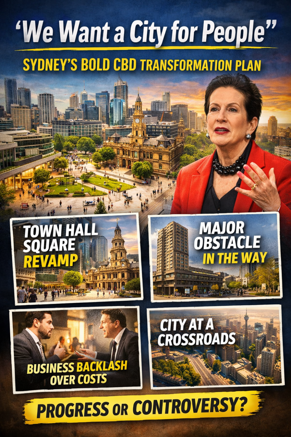 सिडनी CBD में बड़े बदलाव की तैयारी