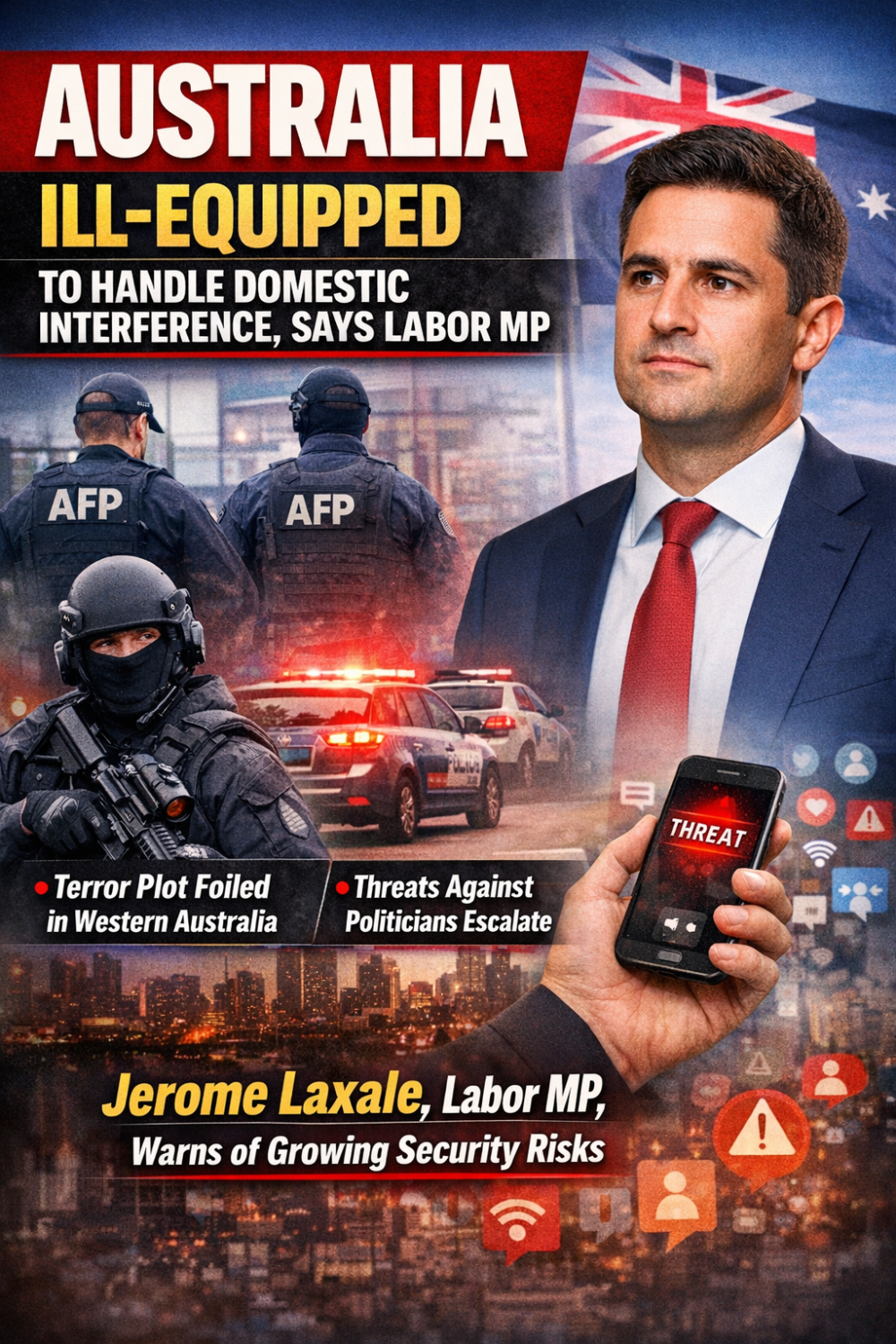 ऑस्ट्रेलिया घरेलू हस्तक्षेप से निपटने के लिए पर्याप्त रूप से तैयार नहीं: लेबर सांसद