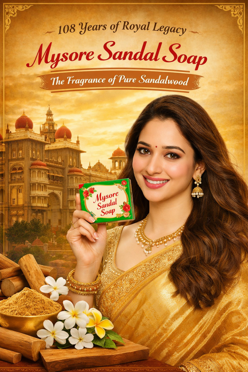 मैसूर चंदन साबुन की ब्रांड एंबेसडर बनीं तमन्ना भाटिया, कर्नाटक में शुरू हुआ सियासी विवाद