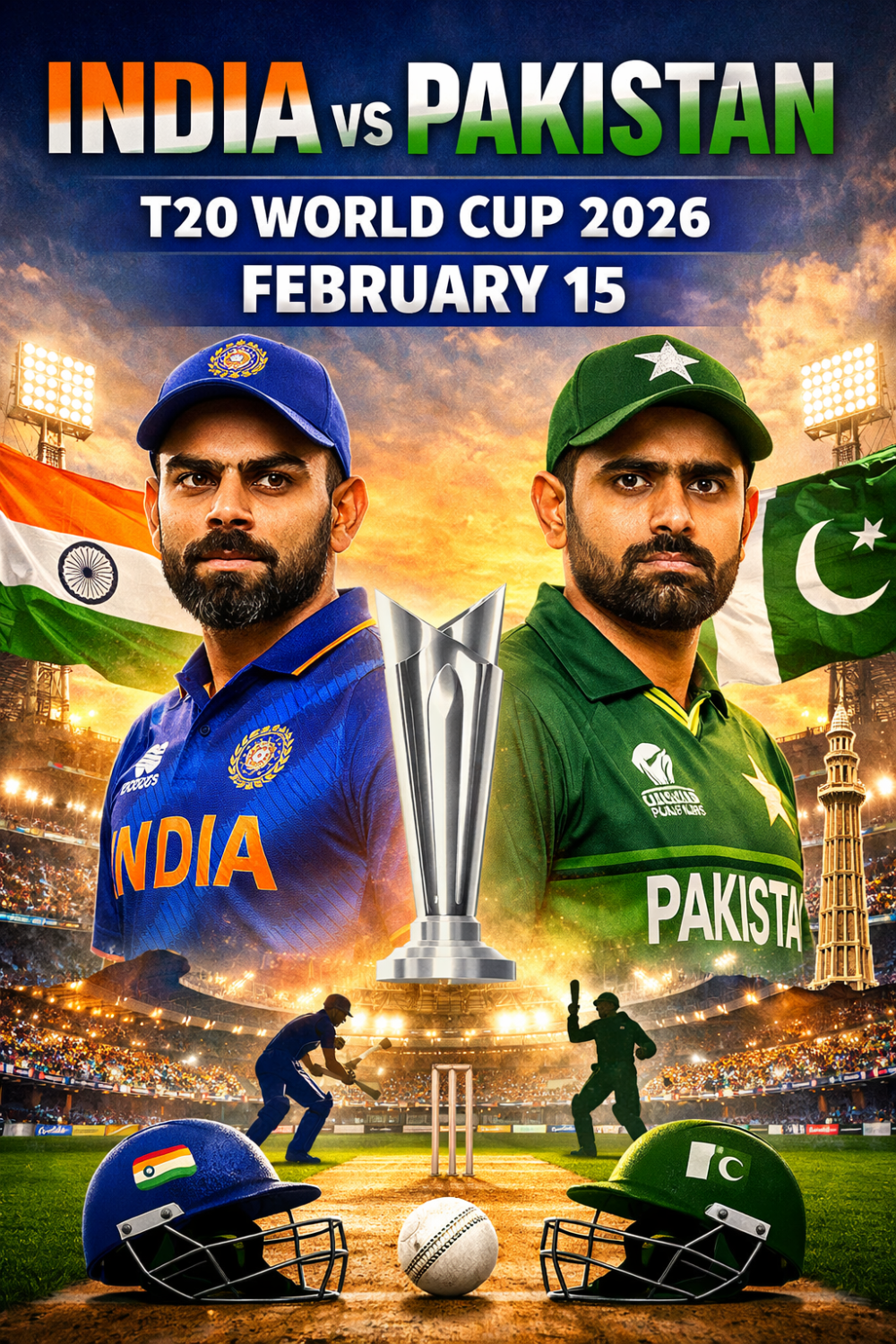 टी20 वर्ल्ड कप 2026 में भारत-पाकिस्तान मुकाबले पर बनी सहमति, 15 फरवरी को होगा महामुकाबला