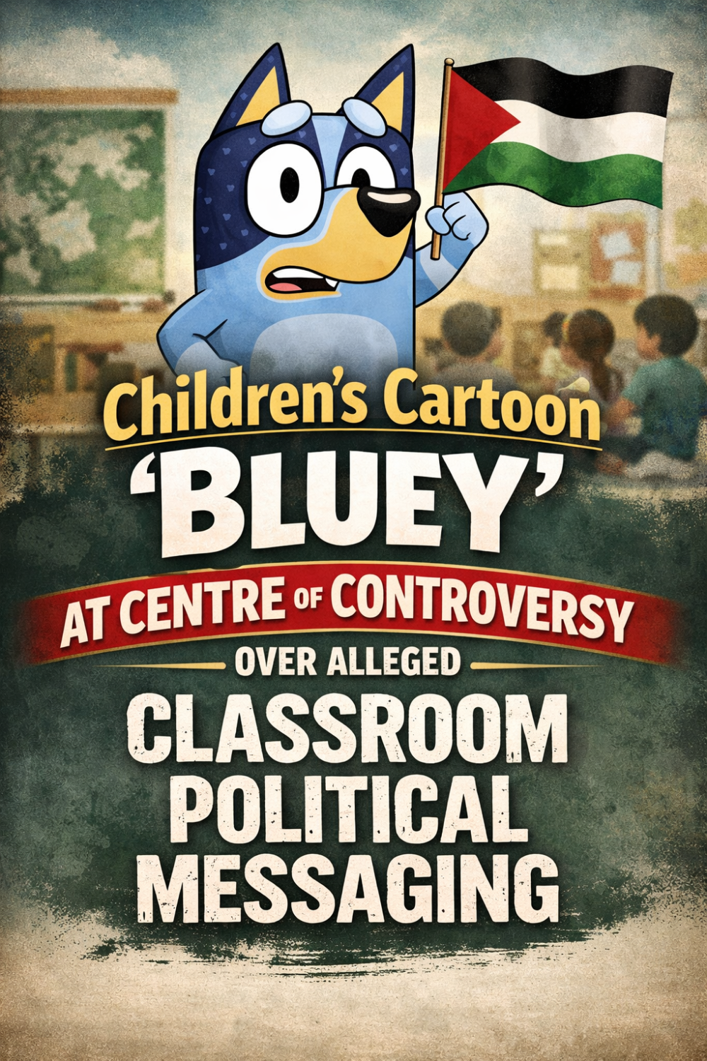 बच्चों के लोकप्रिय कार्टून ‘ब्लूई’ को लेकर शिक्षा जगत में राजनीतिक पक्षपात का आरोप, जाँच की मांग तेज