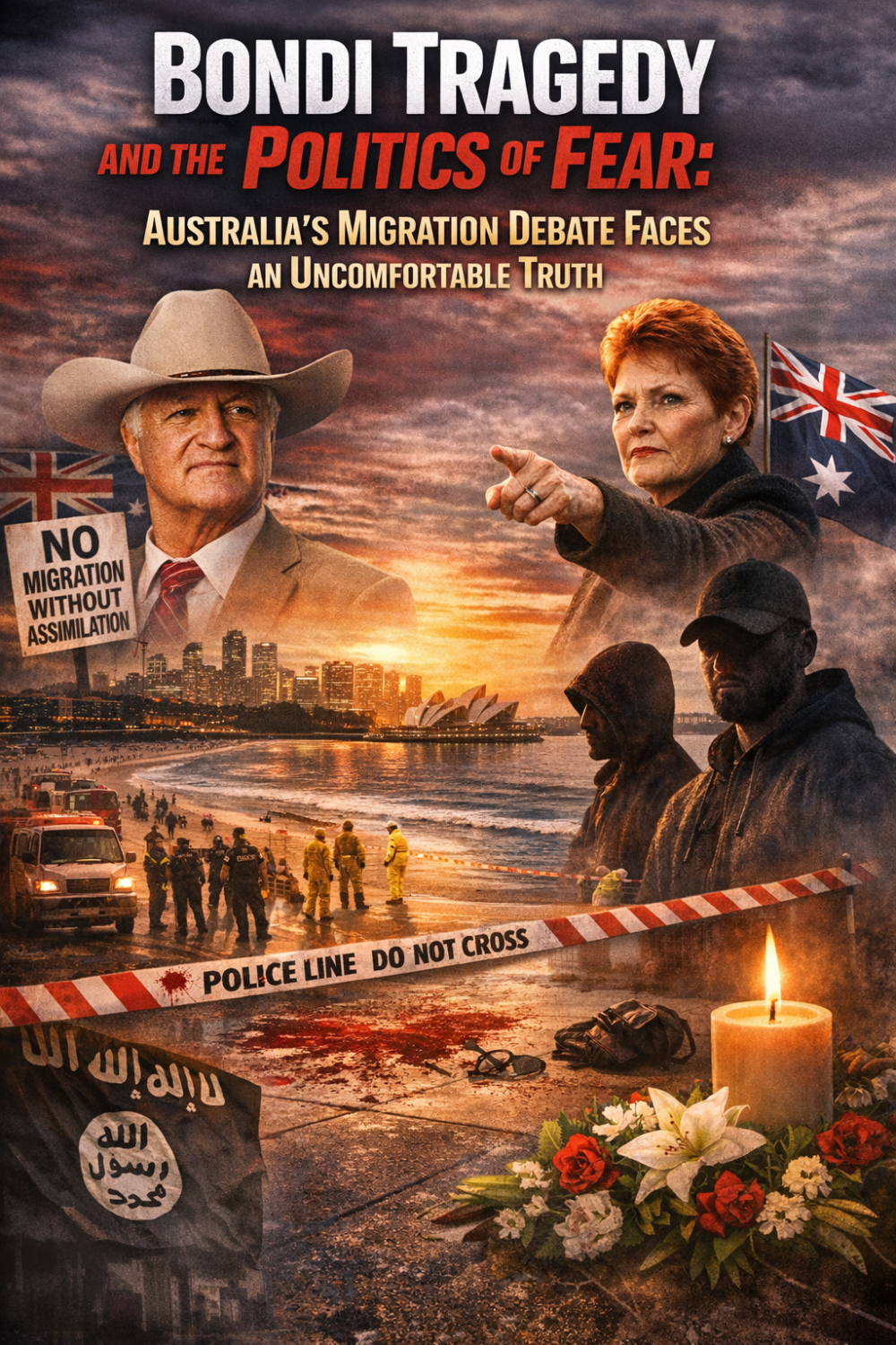 बॉन्डी त्रासदी के बाद प्रवासन पर उठा तूफ़ान: क्या ऑस्ट्रेलिया असली सच्चाई से भाग रहा है?