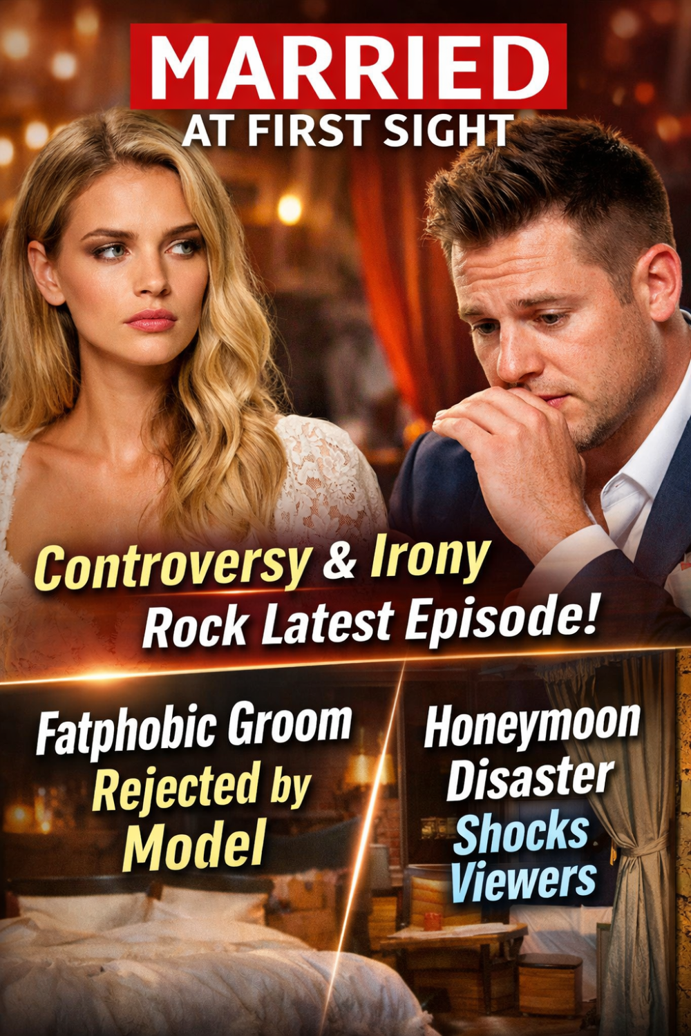 ‘मैरीड एट फर्स्ट साइट’ में विवाद और विडंबना: वजन को लेकर टिप्पणी करने वाले दूल्हे को मॉडल ने किया अस्वीकार