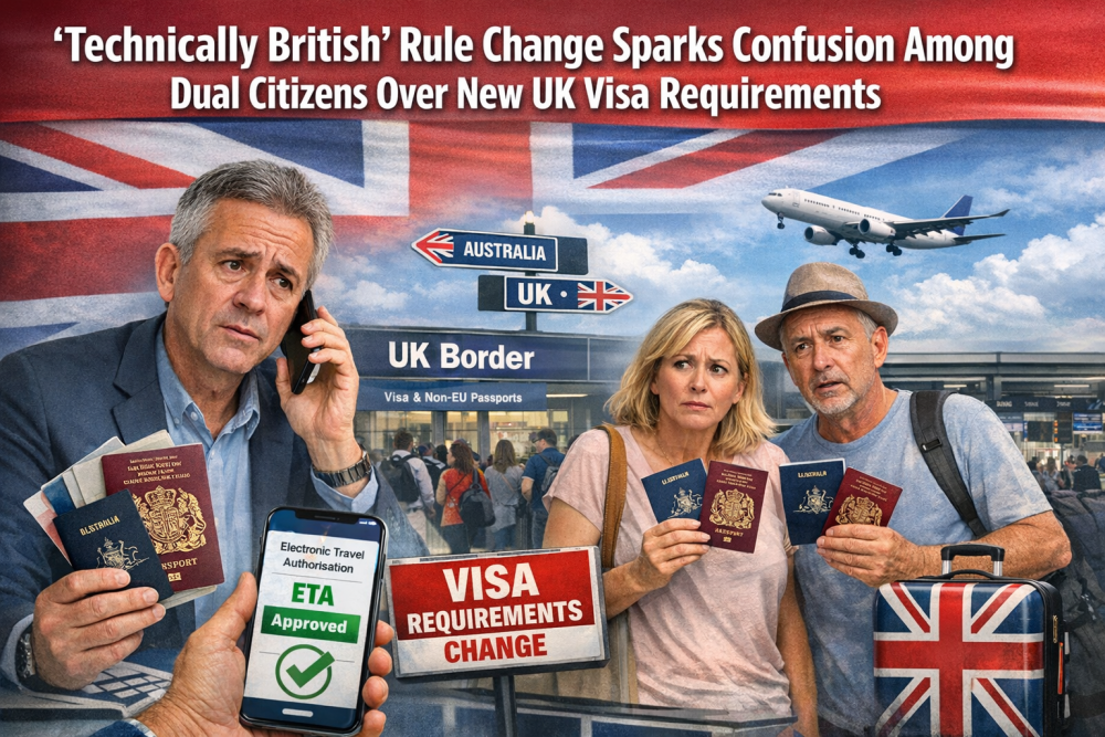 ‘टेक्निकली ब्रिटिश’ नियम से दोहरी नागरिकता वालों में उलझन, UK के नए वीज़ा नियम पर बढ़ी चिंता