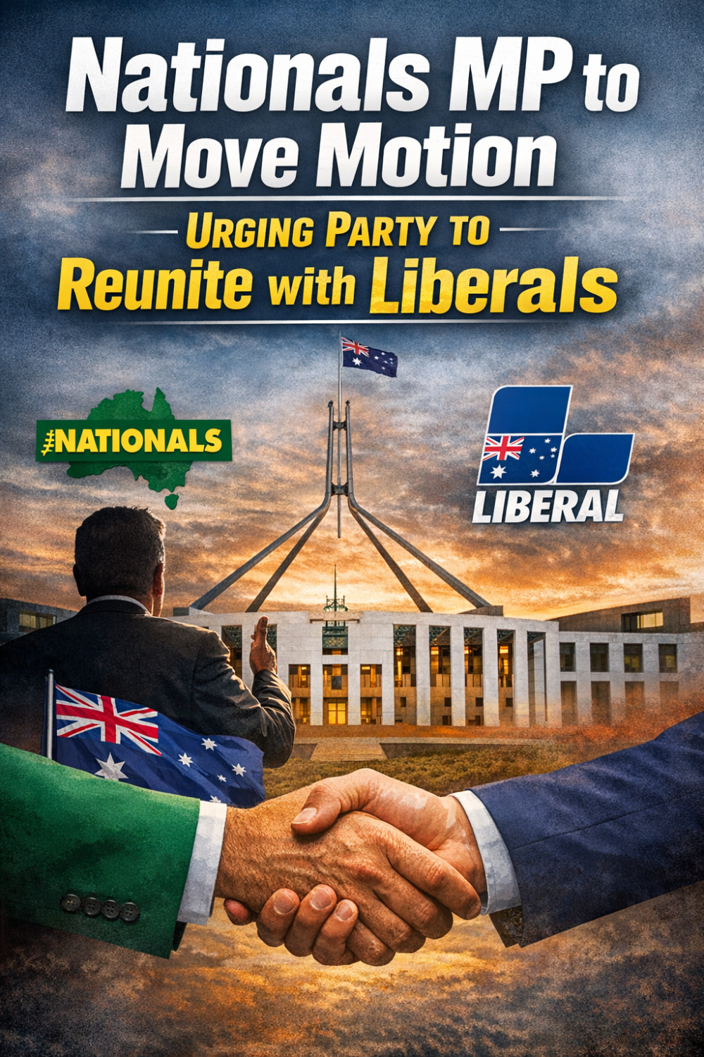 नेशनल्स सांसद का प्रस्ताव: लिबरल पार्टी के साथ फिर से गठबंधन की मांग, ऑस्ट्रेलियाई राजनीति में हलचल