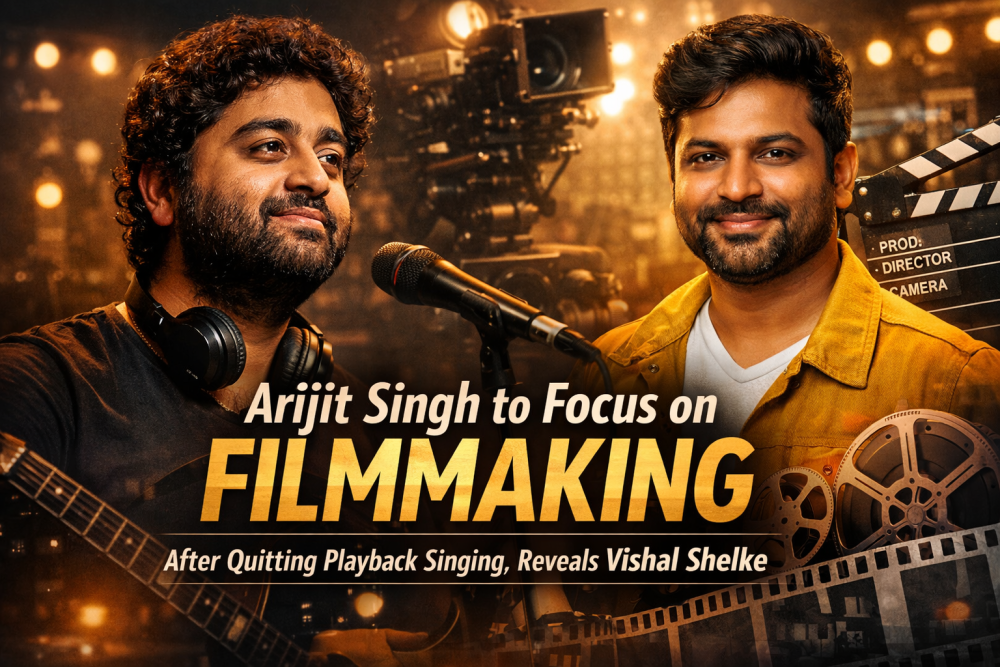 प्लेबैक सिंगिंग छोड़ने के बाद फिल्ममेकिंग की राह पर अरिजीत सिंह, संगीतकार विशाल शेल्के का दावा