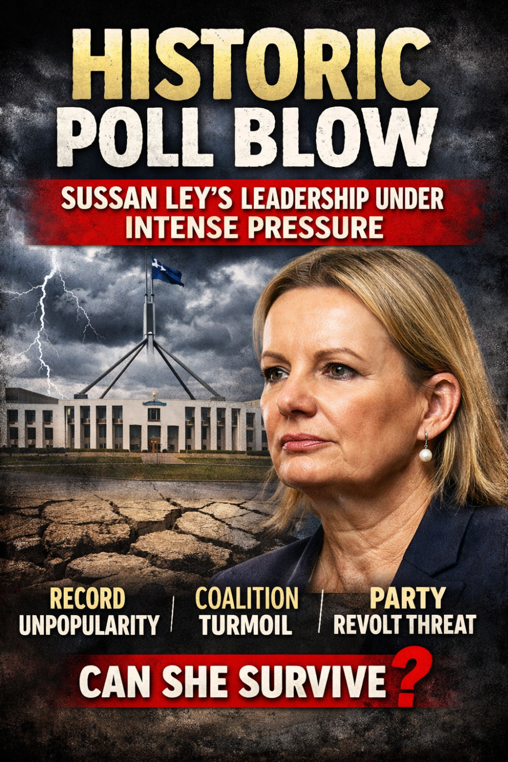 ऐतिहासिक गिरावट के बीच सुसैन ले का नेतृत्व संकट