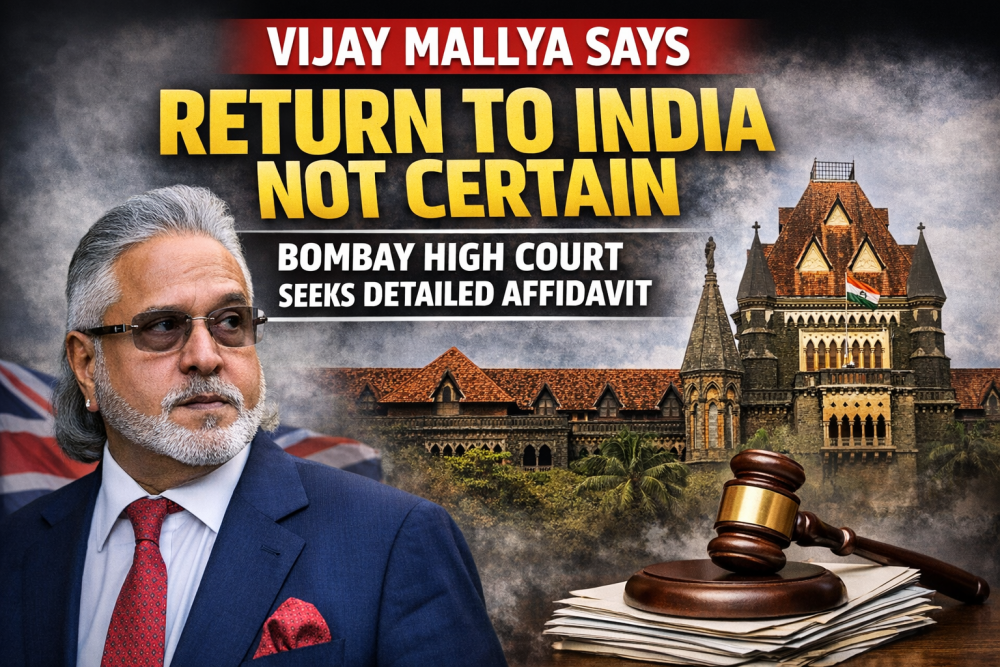 विजय माल्या की भारत वापसी पर अनिश्चितता, बॉम्बे हाई कोर्ट ने मांगा विस्तृत हलफनामा