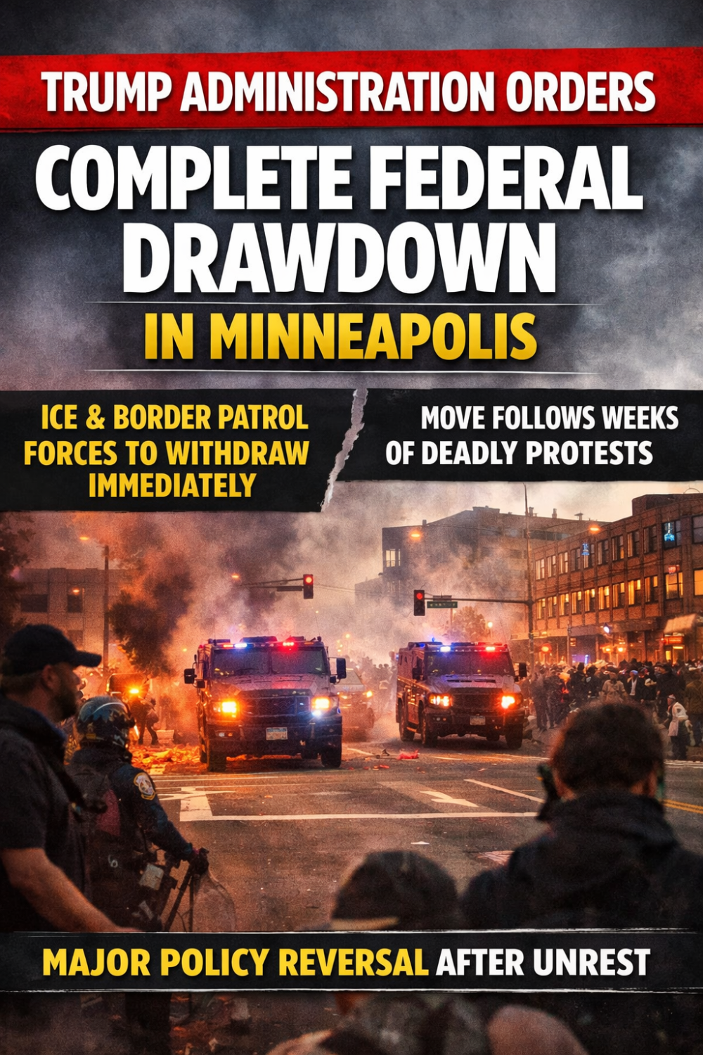 मिनियापोलिस में ट्रंप प्रशासन का बड़ा यू-टर्न