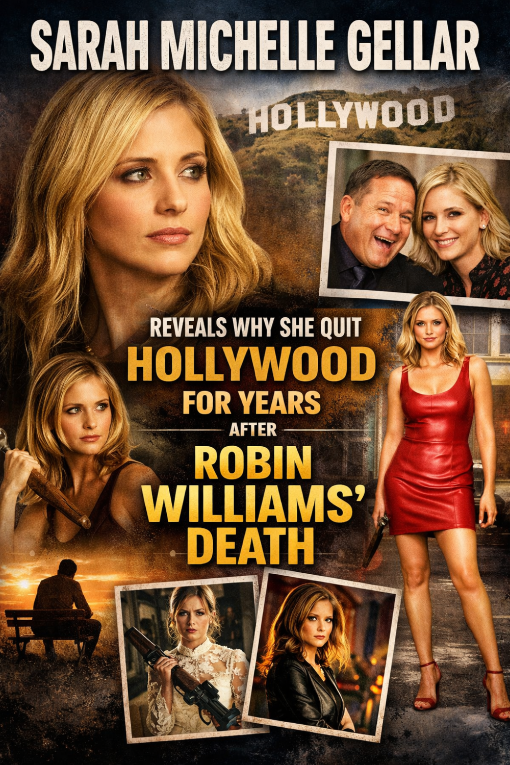 रॉबिन विलियम्स की मौत के बाद टूट गई थीं सारा मिशेल गेलर, इसलिए सालों तक हॉलीवुड से बना ली दूरी