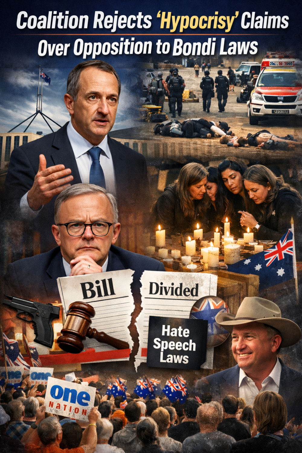 बॉन्डी हमले के बाद लाए गए कानूनों का विरोध ‘पाखंड नहीं’: लिबरल सीनेटर