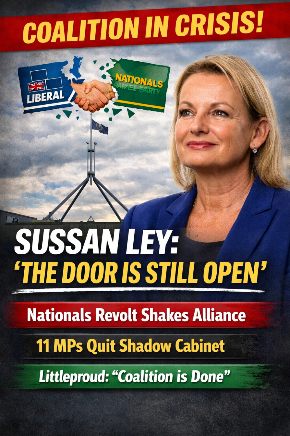 कोएलिशन संकट के बीच सुसैन ले का भरोसा, नेशनल्स से बातचीत की गुंजाइश बरकरार