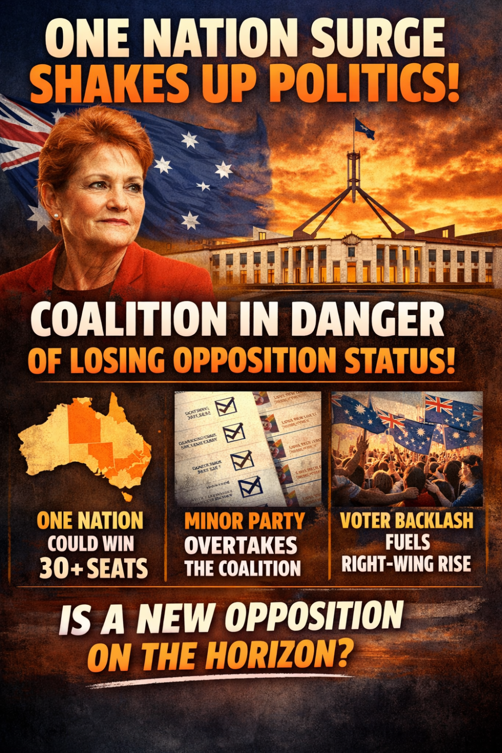 वन नेशन का उभार: गठबंधन की जमीन खिसकी, 30+ सीटों पर दावेदारी