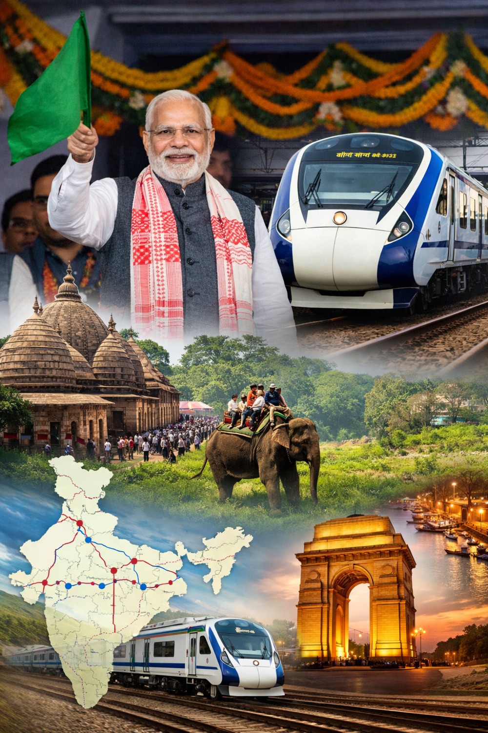 नई अमृत भारत एक्सप्रेस ट्रेनों की शुरुआत, पूर्वोत्तर से उत्तर भारत तक मजबूत होगा रेल संपर्क