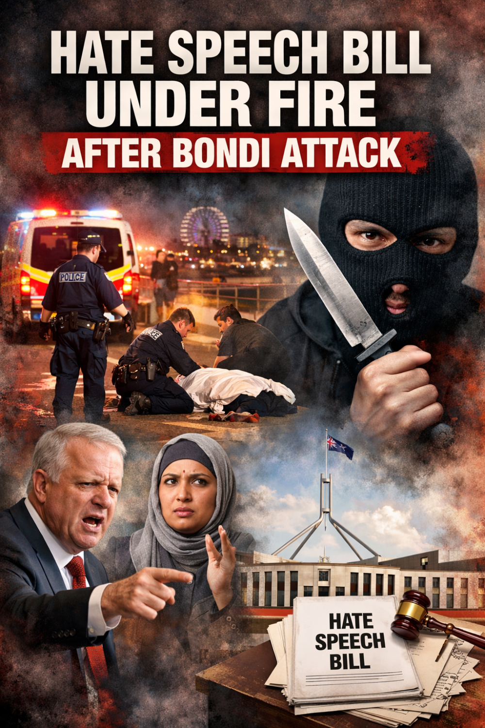बॉन्डी हमले के बाद नफ़रत भाषण विधेयक पर सियासी घमासान
