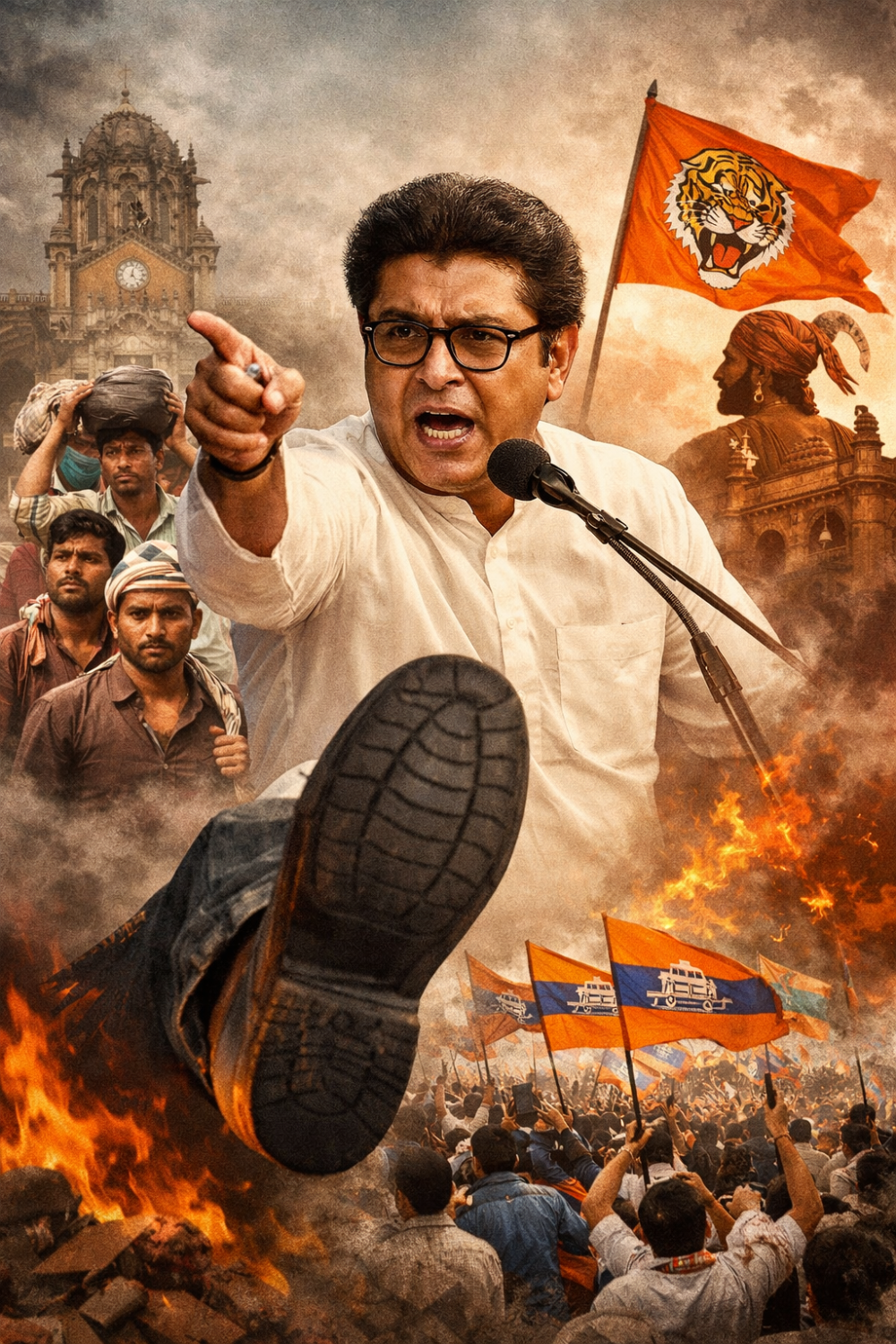 बीएमसी चुनाव से पहले राज ठाकरे का तीखा बयान, यूपी–बिहार के प्रवासियों को दी चेतावनी