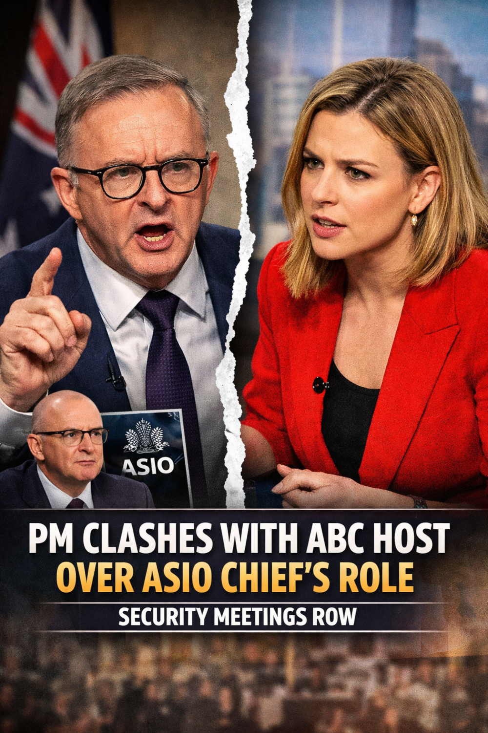 एएसआईओ प्रमुख को लेकर टीवी इंटरव्यू में प्रधानमंत्री और एबीसी एंकर के बीच तीखी बहस