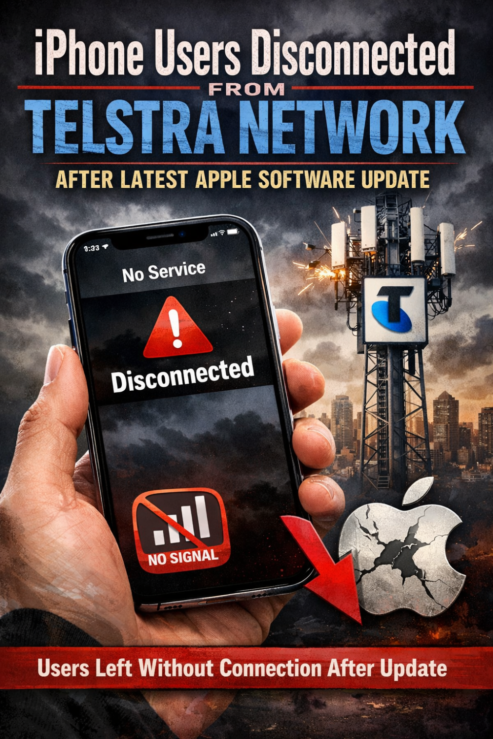 Apple सॉफ़्टवेयर अपडेट के बाद Telstra नेटवर्क पर iPhone यूज़र्स की कॉल सेवा ठप