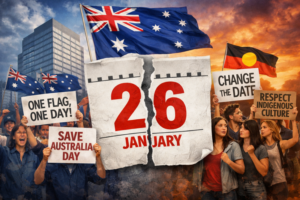 ‘एक झंडा, एक दिन’: ऑस्ट्रेलिया में ऑस्ट्रेलिया डे को लेकर विवाद तेज
