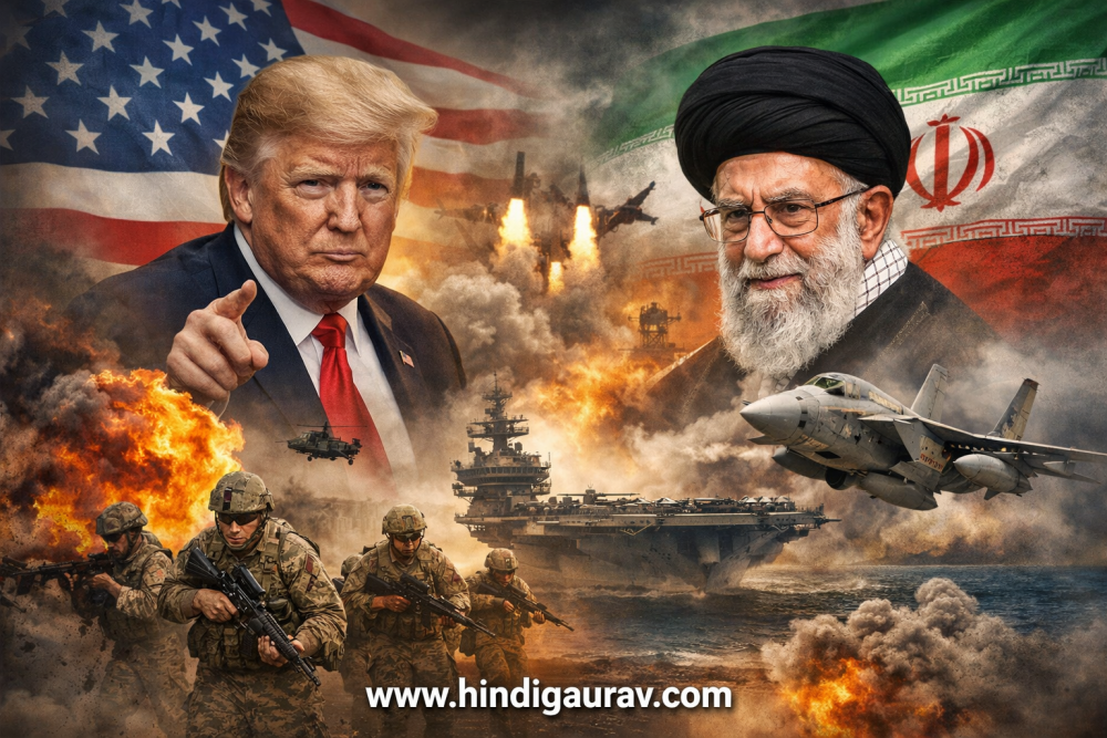 ईरान-अमेरिका तनाव चरम पर, सैन्य कार्रवाई की आशंका गहराई