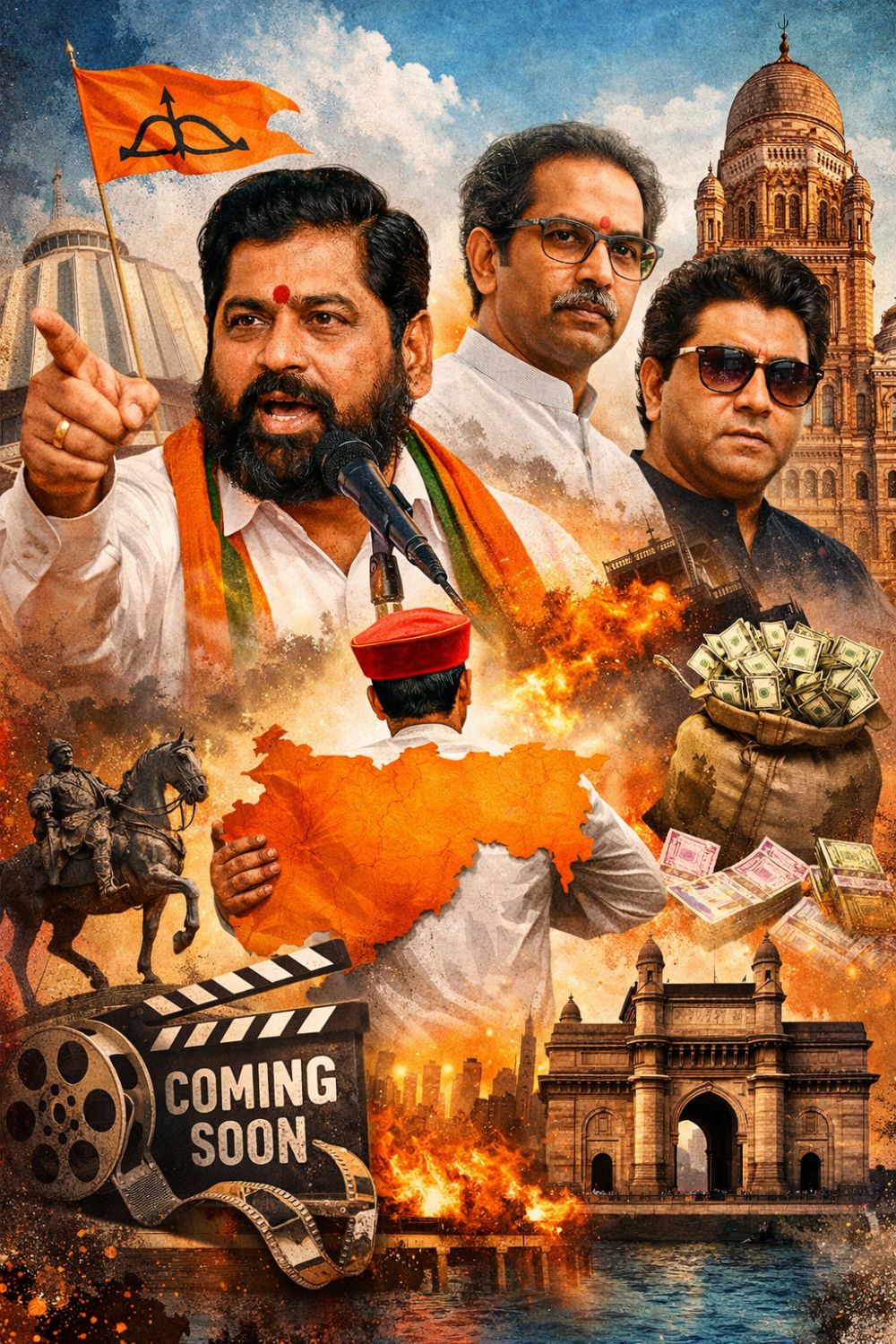 ठाकरे बंधुओं पर एकनाथ शिंदे का तीखा प्रहार