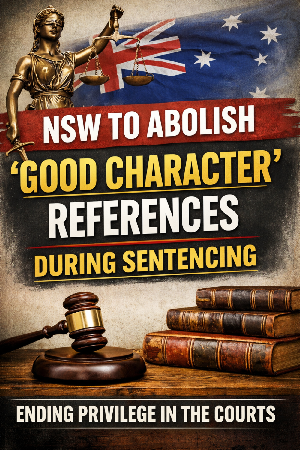 एनएसडब्ल्यू में सजा के दौरान ‘अच्छे चरित्र’ के संदर्भ समाप्त होंगे