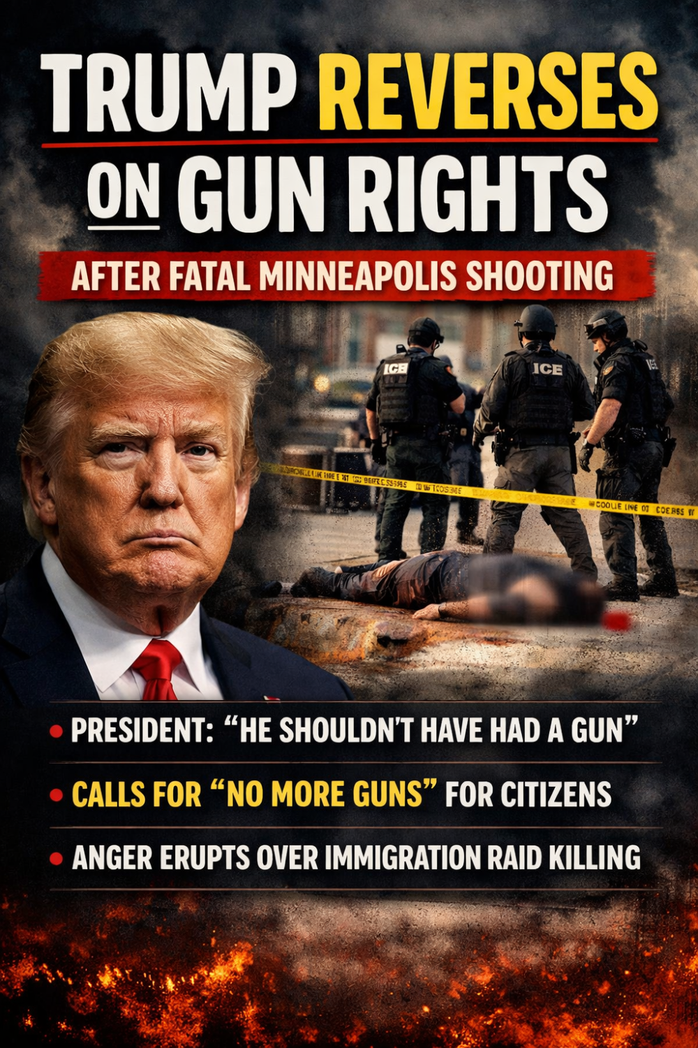 ट्रंप ने बदला रुख, हथियार नीति पर वर्षों पुरानी सोच से पीछे हटे