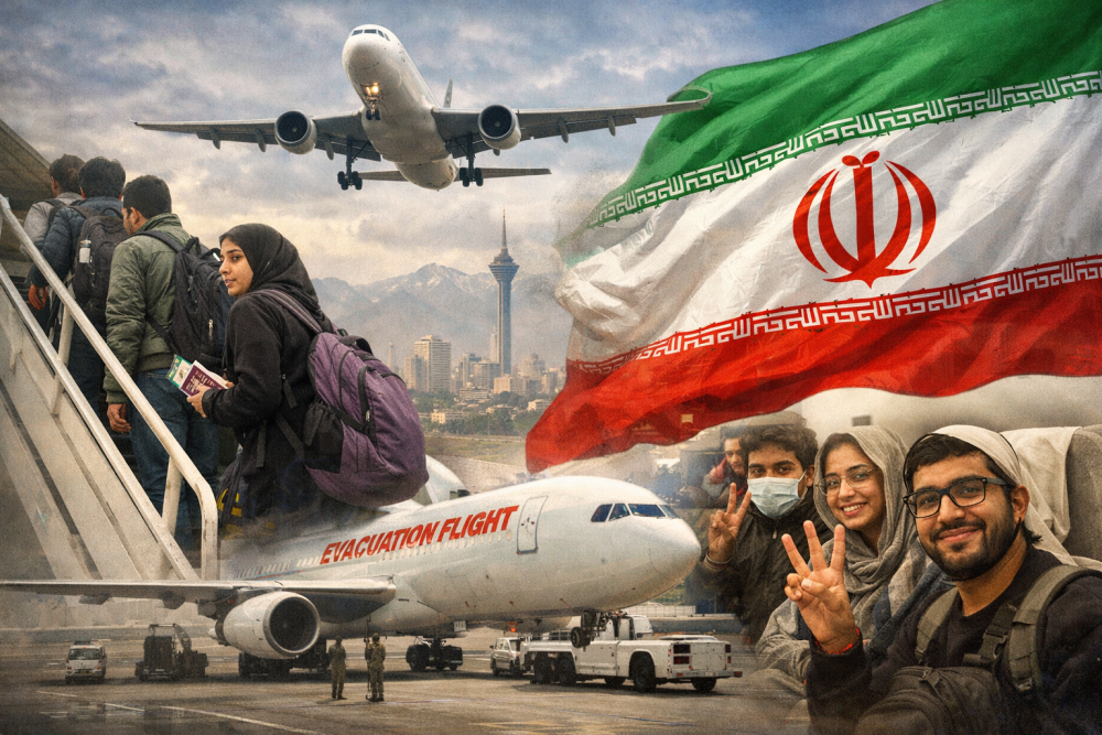 तेहरान से दिल्ली लाए जाएंगे फंसे भारतीय छात्र