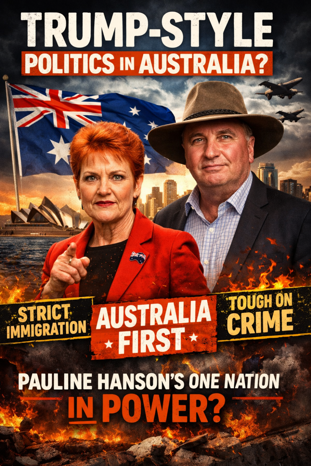 ऑस्ट्रेलिया में उभरती ‘ट्रम्पियन राजनीति’: अगर वन नेशन सत्ता में आई तो क्या होंगे पॉलिन हैनसन के फैसले?