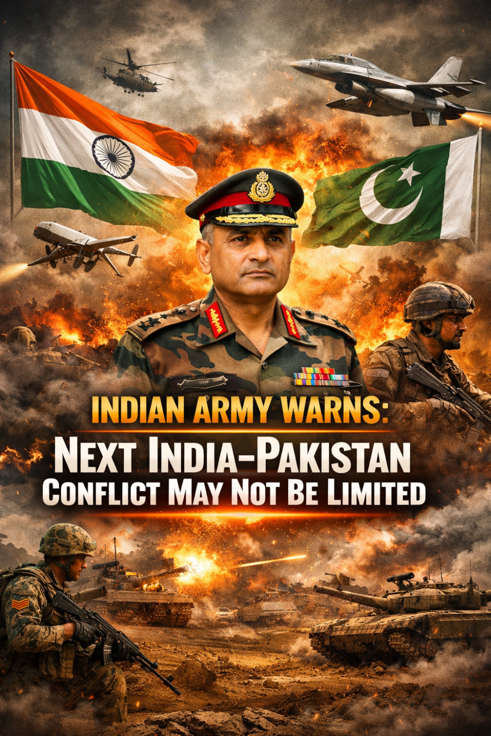 भारत-पाक तनाव पर सेना का सख्त संदेश: अगली भिड़ंत निर्णायक हो सकती है