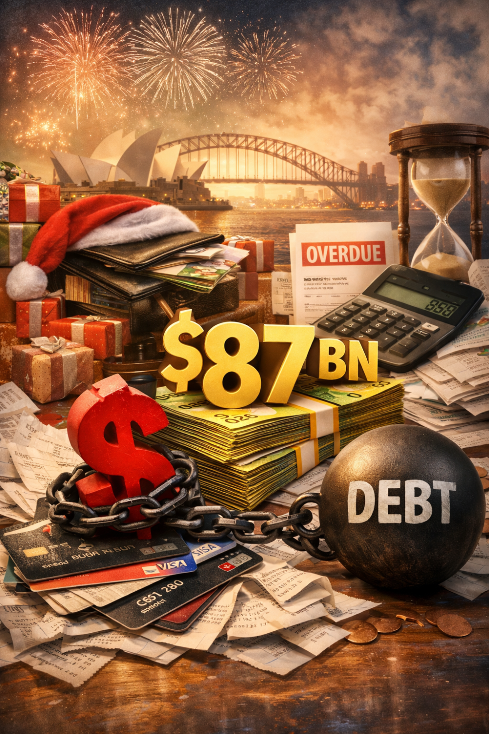 त्योहारी ख़र्च का असर: 2026 की शुरुआत में ऑस्ट्रेलियाई उपभोक्ताओं पर 87 अरब डॉलर का क्रेडिट कार्ड बोझ