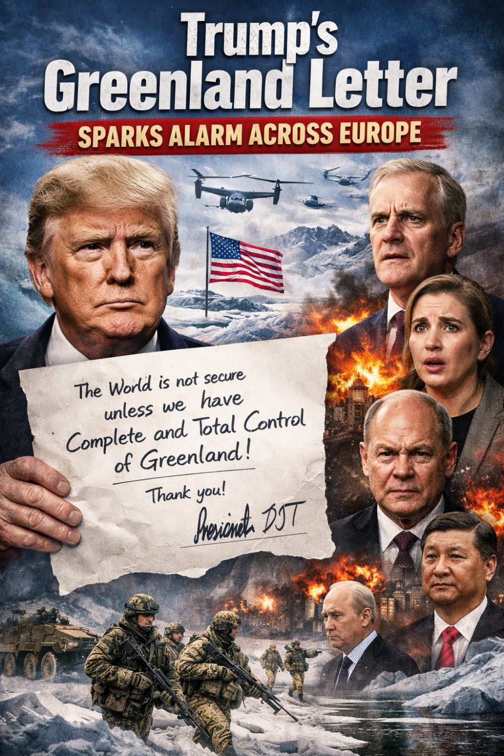 ग्रीनलैंड को लेकर ट्रंप के पत्र से यूरोप में चिंता, नॉर्वे ने पुष्टि की