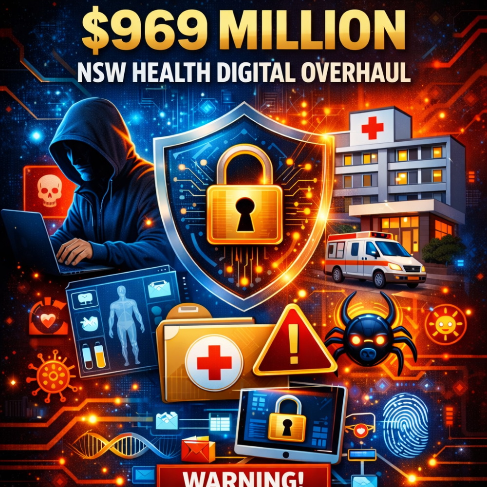 साइबर सुरक्षा पर सवाल, 969 मिलियन डॉलर की स्वास्थ्य आईटी परियोजना की शुरुआत संकट में