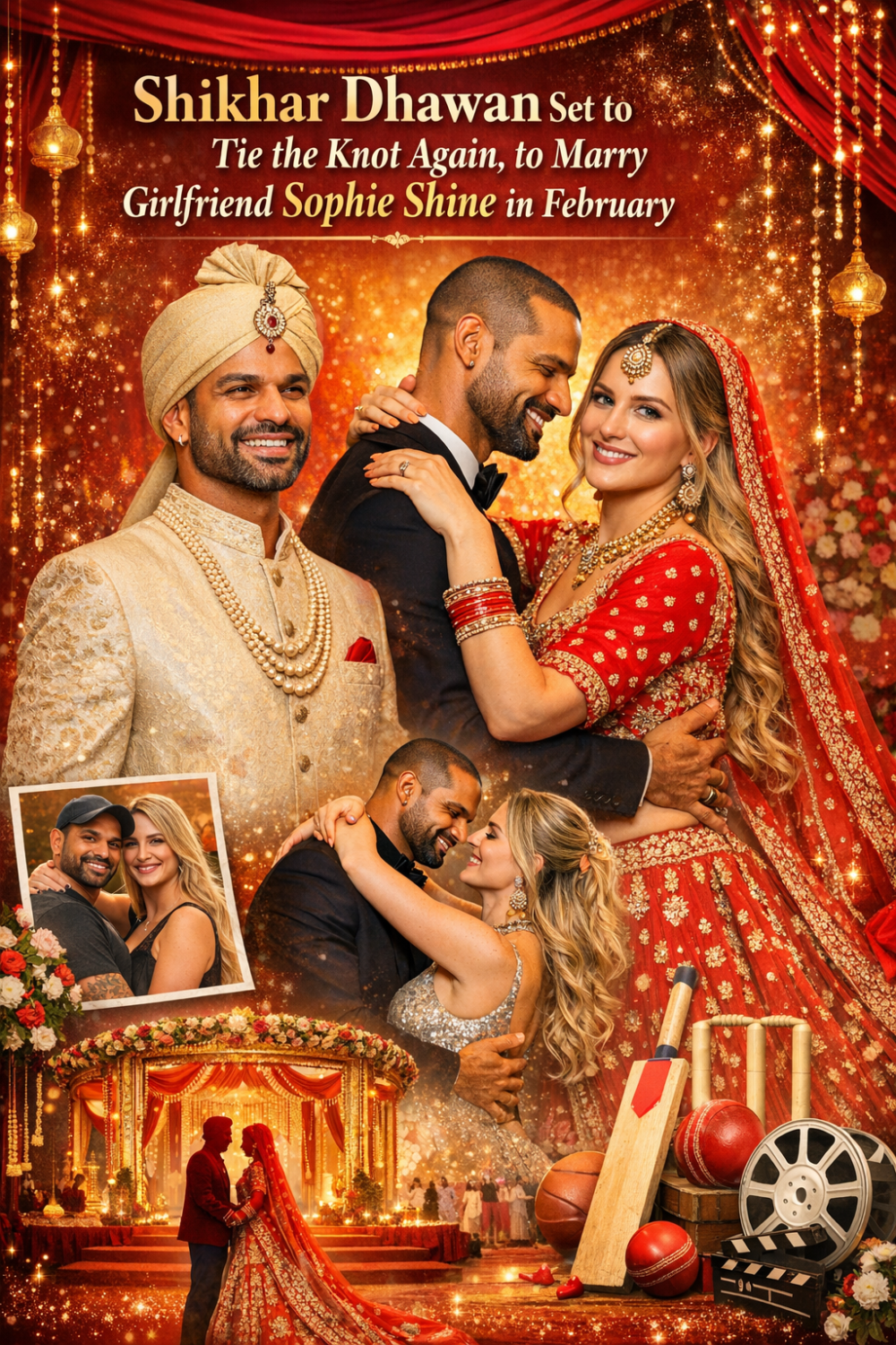 शिखर धवन दूसरी बार रचाएंगे शादी, फरवरी में सोफी शाइन के साथ सात फेरे