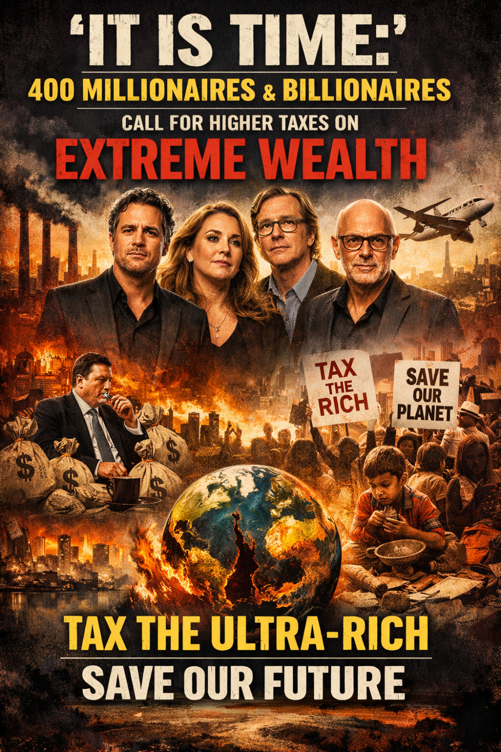 ‘अब समय आ गया है’: 400 करोड़पति-अरबपतियों ने अत्यधिक संपत्ति के खिलाफ उठाई आवाज