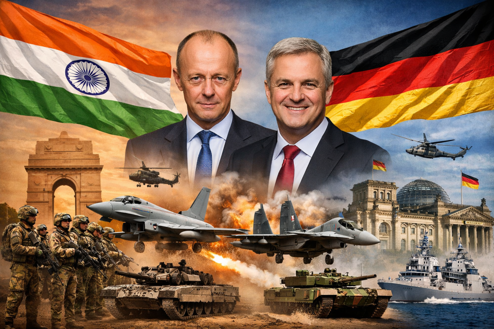 भारत-जर्मनी संबंध ऐतिहासिक ऊंचाई पर, रक्षा सहयोग बनेगा भविष्य की धुरी