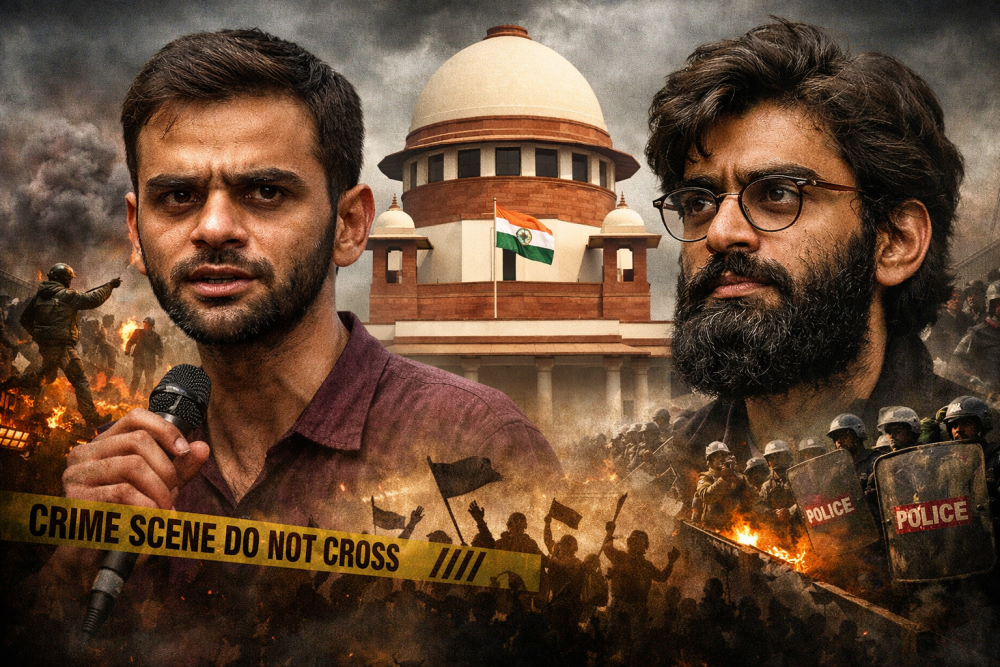 दिल्ली दंगों की साजिश केस: उमर खालिद और शरजील इमाम को सुप्रीम कोर्ट से जमानत नहीं