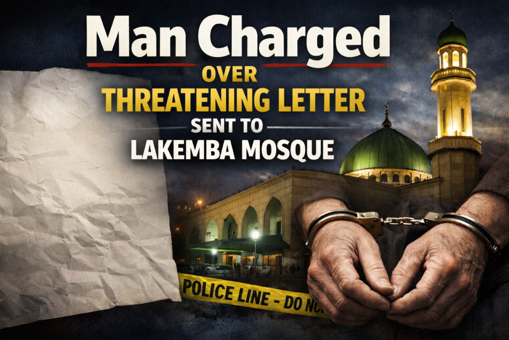 लाकेम्बा मस्जिद को धमकी भरा पत्र भेजने के आरोप में व्यक्ति गिरफ्तार