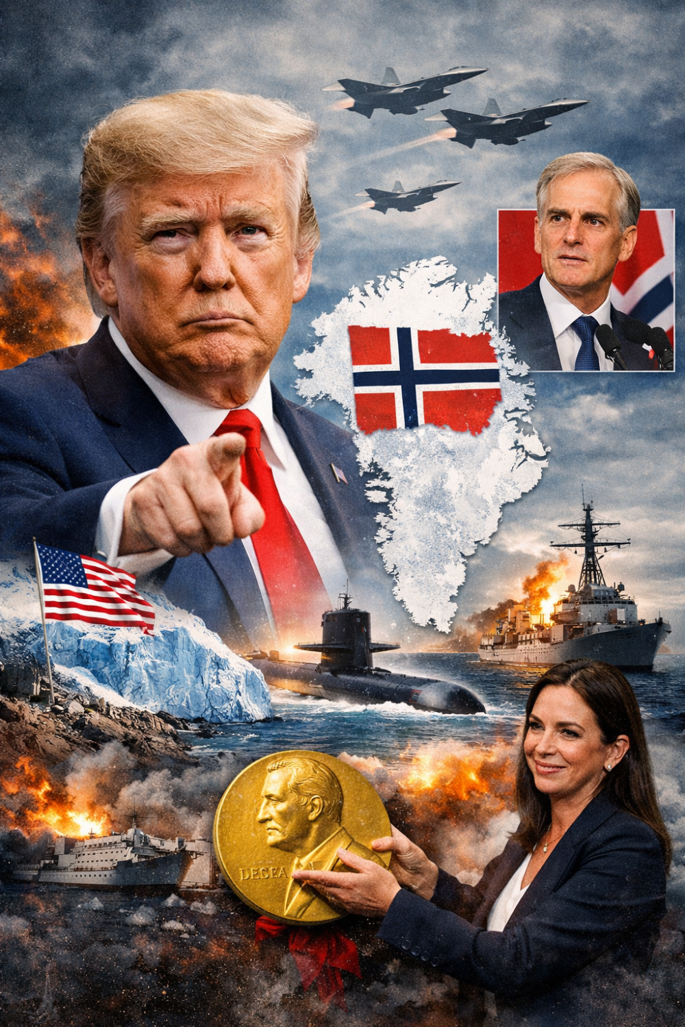 नोबेल न मिलने से नाराज़ ट्रंप, ग्रीनलैंड पर नॉर्वे को भेजा सख़्त संदेश