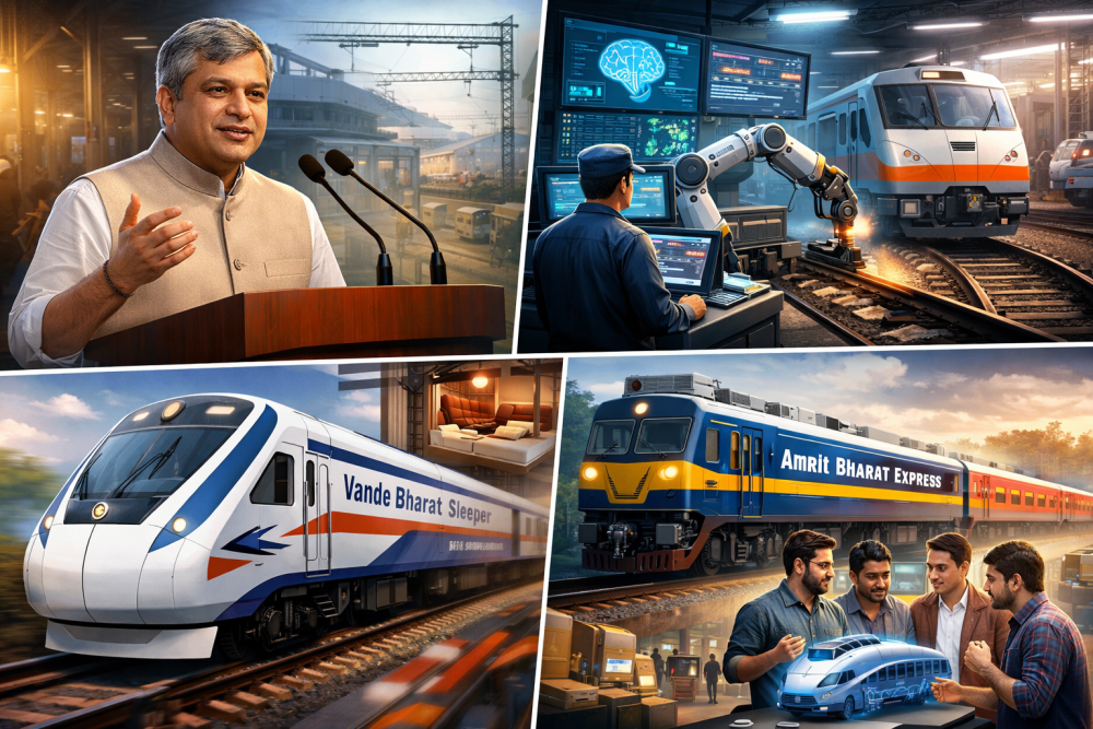 2026 में बदलेगी भारतीय रेलवे की तस्वीर, AI से लेकर वंदे भारत स्लीपर तक होंगे बड़े बदलाव