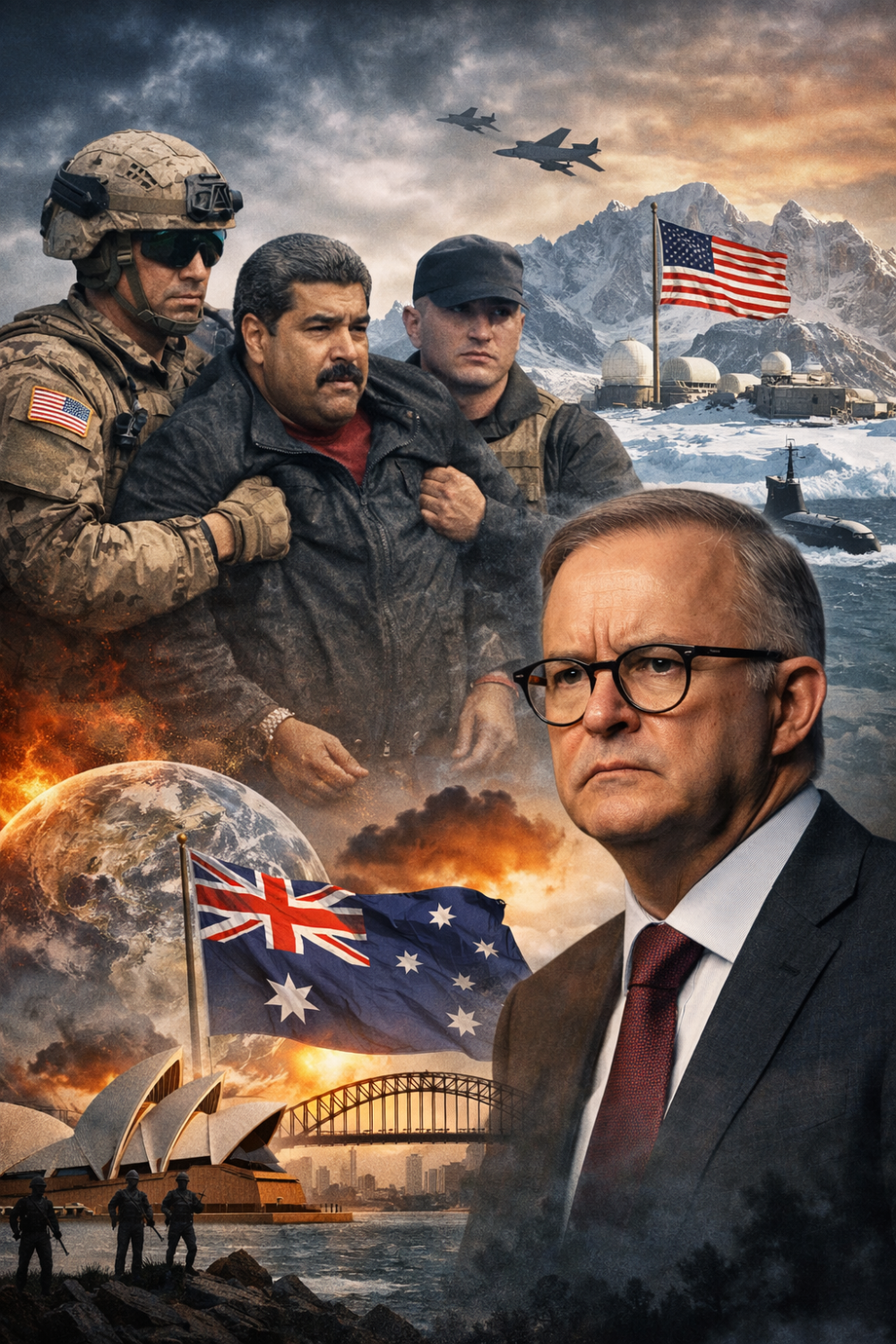 अमेरिका के नए कदम और ऑस्ट्रेलिया की अग्नि-परीक्षा