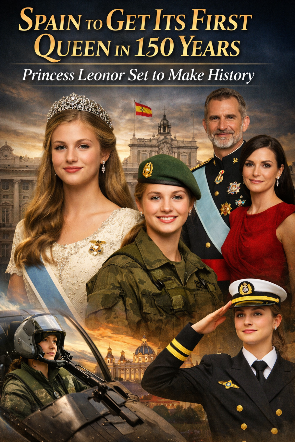 स्पेन में 150 साल बाद महारानी का युग, 20 वर्षीय राजकुमारी लियोनोर बनेंगी देश की अगली शासक