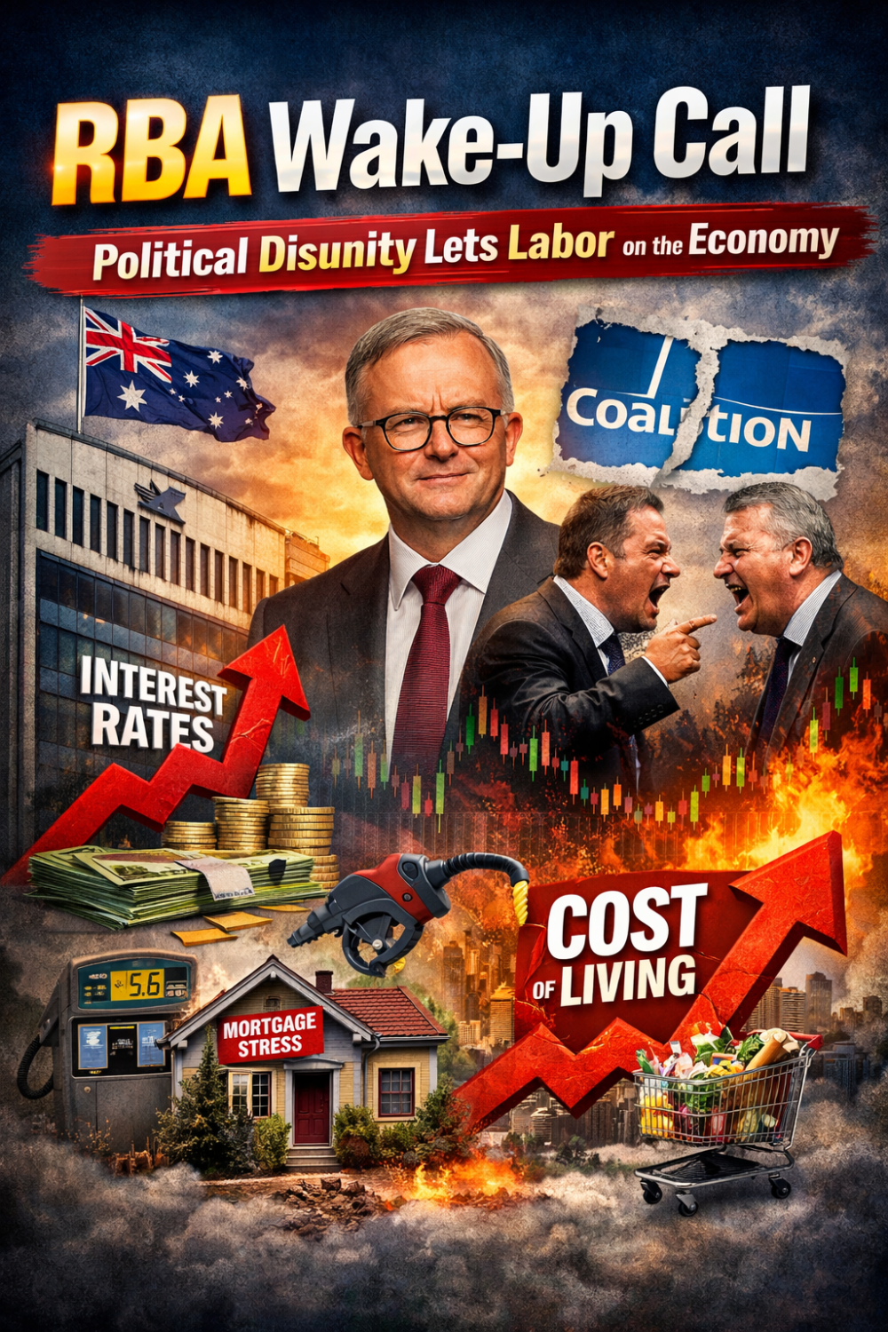 आरबीए का ‘वेक-अप कॉल’: अर्थव्यवस्था पर लेबर सरकार की मुश्किलें, विपक्ष की नाकामी से दबाव कम