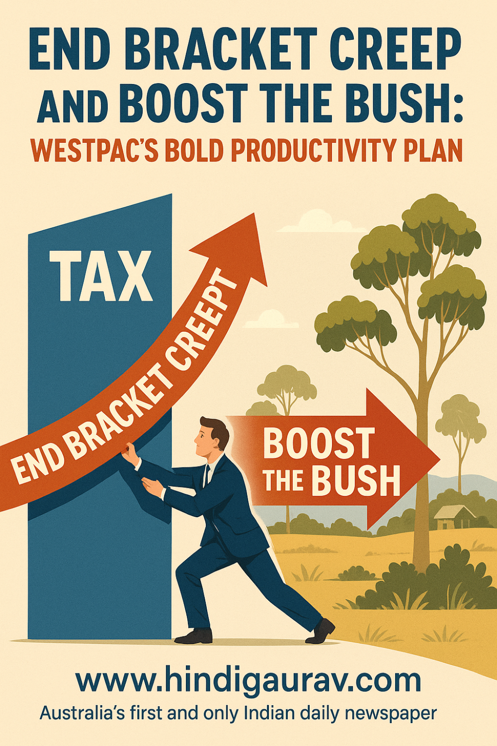 ब्रैकेट क्रीप खत्म करें और ग्रामीण इलाकों में अवसर बढ़ाएँ: वेस्टपैक की उत्पादकता योजना