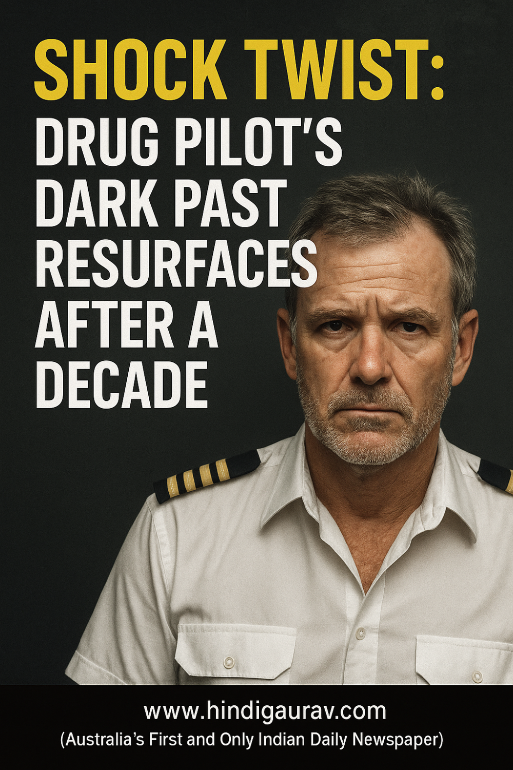 "शॉक ट्विस्ट: ड्रग पायलट की कहानी में इतिहास दोहराया गया"