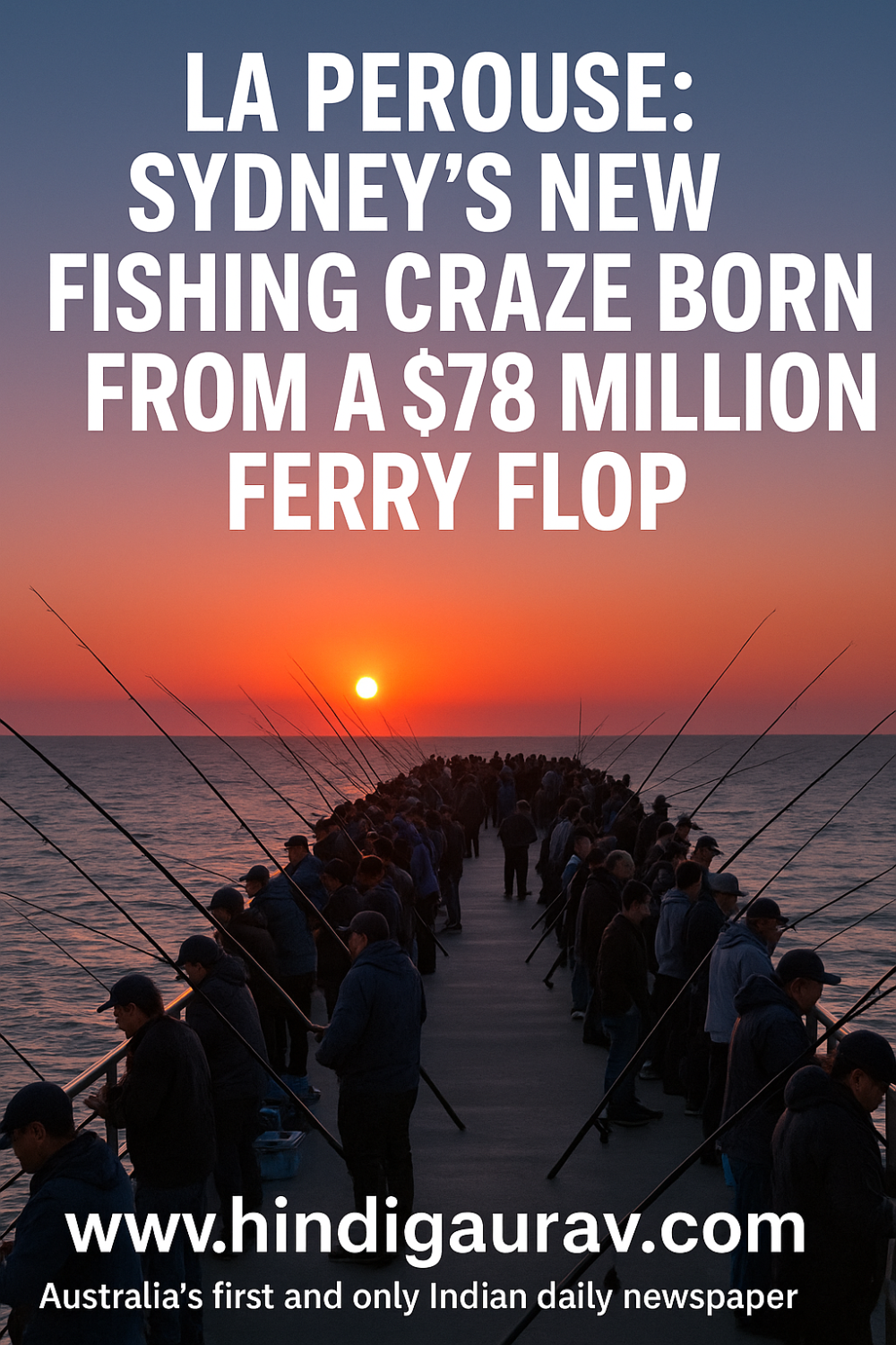 ला पेरूज़: सिडनी का नया सनसेट और फिशिंग हॉटस्पॉट, लेकिन 78 करोड़ की फेरी परियोजना बनी मज़ाक