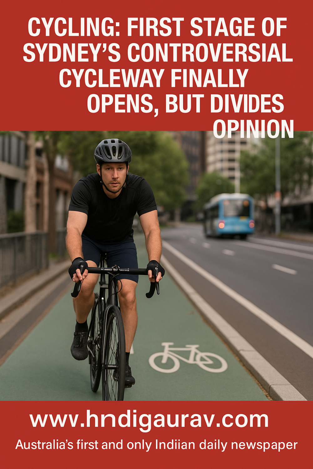 साइकलिंग: सिडनी के विवादास्पद साइक्लवे की पहली बहुप्रतीक्षित स्टेज हुई शुरू, लेकिन सब खुश नहीं