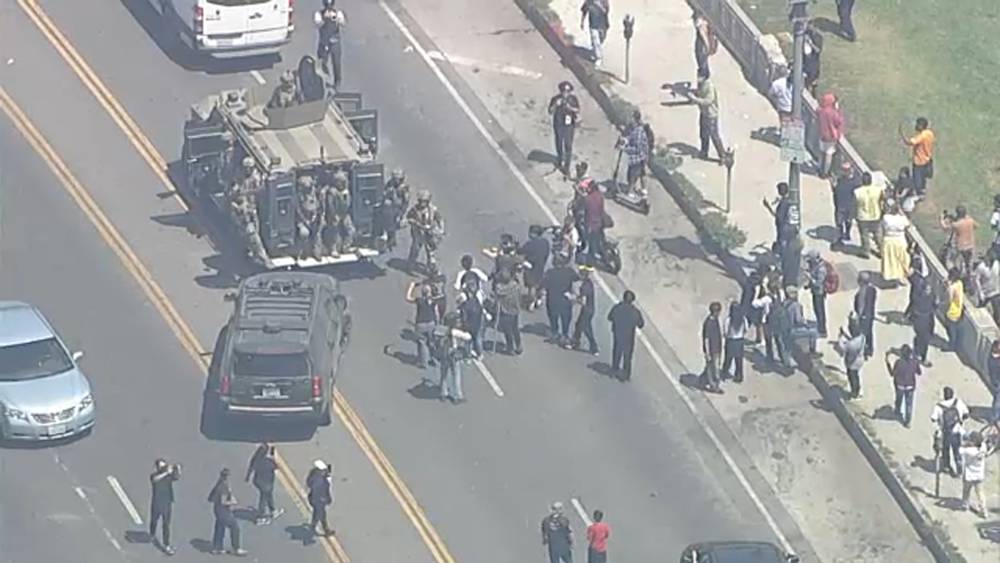 अमेरिका में ट्रंप प्रशासन की बड़ी छापेमारी, कैलिफोर्निया में विरोध प्रदर्शन के दौरान झड़पें